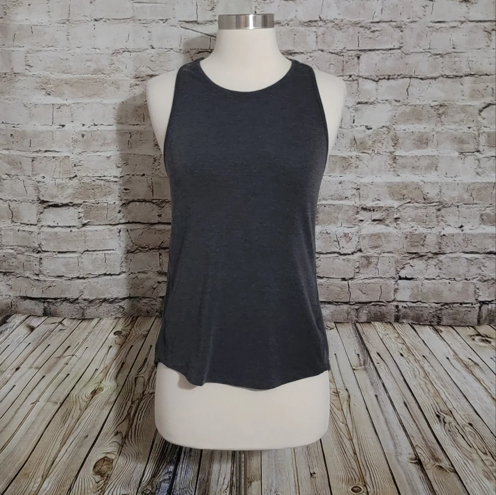 Athleta Yogini Tank Top Size XS Gray